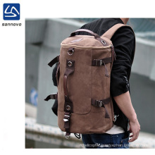 Backpack male Korean version canvas British men's backpack tide student sports backpack outdoor